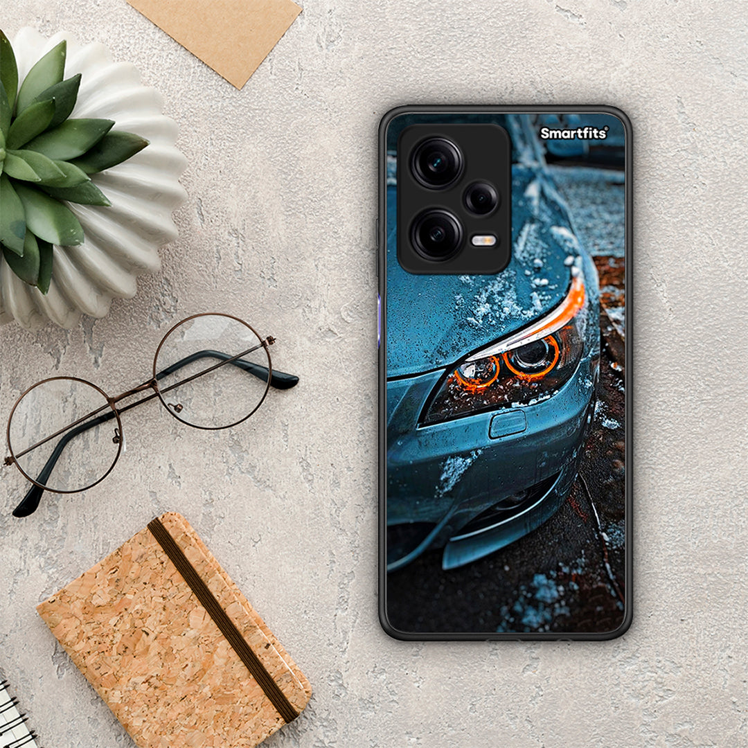 Θήκη Xiaomi Redmi Note 12 Pro 5G Bmw E60 από τη Smartfits με σχέδιο στο πίσω μέρος και μαύρο περίβλημα | Xiaomi Redmi Note 12 Pro 5G Bmw E60 Case with Colorful Back and Black Bezels