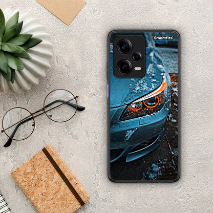 Θήκη Xiaomi Redmi Note 12 Pro 5G Bmw E60 από τη Smartfits με σχέδιο στο πίσω μέρος και μαύρο περίβλημα | Xiaomi Redmi Note 12 Pro 5G Bmw E60 Case with Colorful Back and Black Bezels