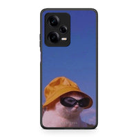 Thumbnail for Θήκη Xiaomi Redmi Note 12 Pro 5G Cat Diva από τη Smartfits με σχέδιο στο πίσω μέρος και μαύρο περίβλημα | Xiaomi Redmi Note 12 Pro 5G Cat Diva Case with Colorful Back and Black Bezels