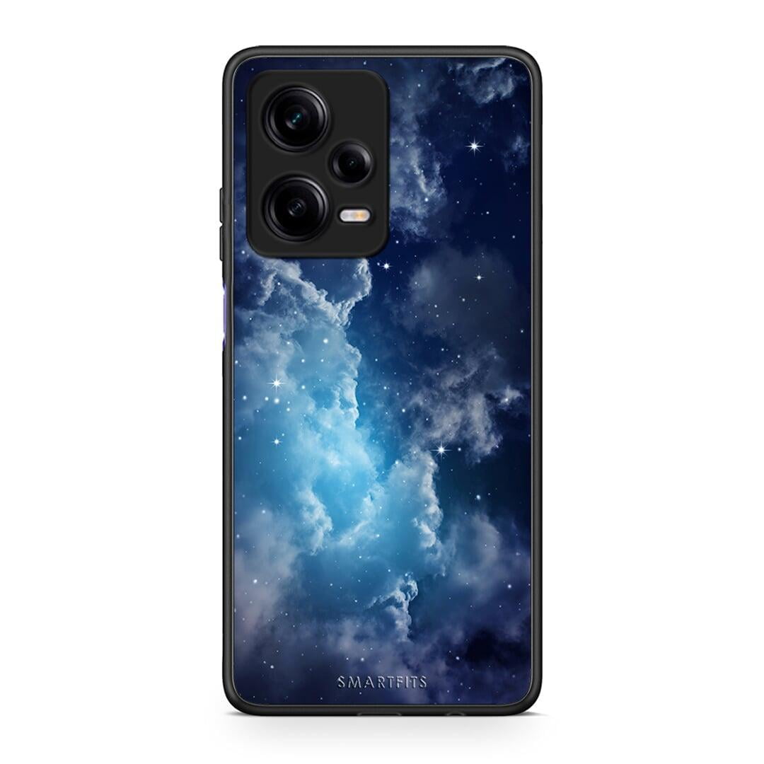 Θήκη Xiaomi Redmi Note 12 Pro 5G Galactic Blue Sky από τη Smartfits με σχέδιο στο πίσω μέρος και μαύρο περίβλημα | Xiaomi Redmi Note 12 Pro 5G Galactic Blue Sky Case with Colorful Back and Black Bezels