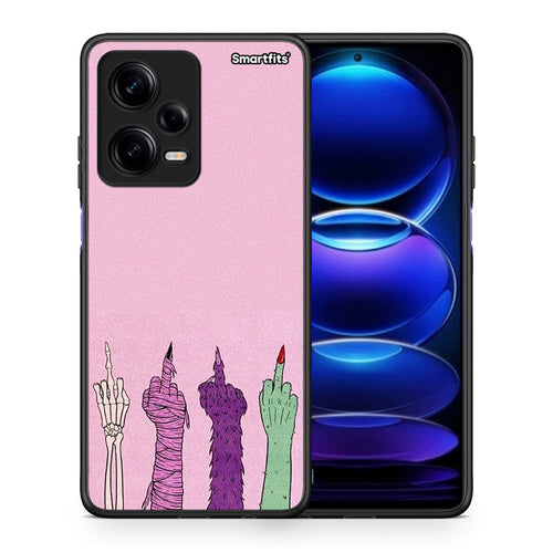 Θήκη Xiaomi Redmi Note 12 Pro 5G Halloween Be A Lady από τη Smartfits με σχέδιο στο πίσω μέρος και μαύρο περίβλημα | Xiaomi Redmi Note 12 Pro 5G Halloween Be A Lady Case with Colorful Back and Black Bezels