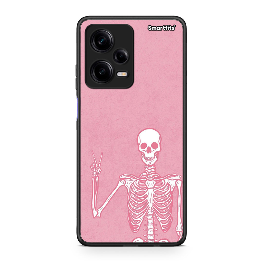 Θήκη Xiaomi Redmi Note 12 Pro 5G Halloween Motivation από τη Smartfits με σχέδιο στο πίσω μέρος και μαύρο περίβλημα | Xiaomi Redmi Note 12 Pro 5G Halloween Motivation Case with Colorful Back and Black Bezels