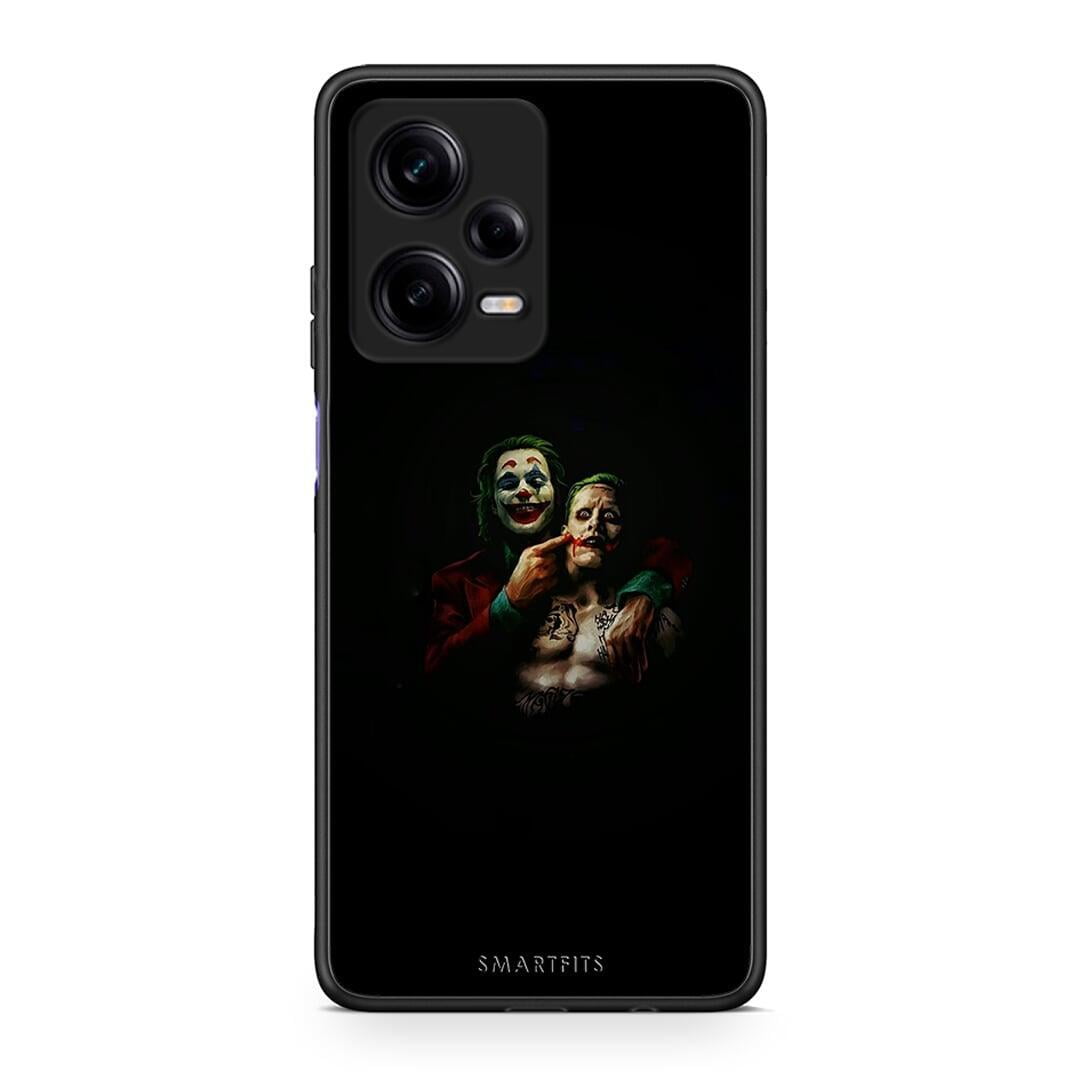 Θήκη Xiaomi Redmi Note 12 Pro 5G Hero Clown από τη Smartfits με σχέδιο στο πίσω μέρος και μαύρο περίβλημα | Xiaomi Redmi Note 12 Pro 5G Hero Clown Case with Colorful Back and Black Bezels