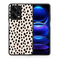 Thumbnail for Θήκη Xiaomi Redmi Note 12 Pro 5G New Polka Dots από τη Smartfits με σχέδιο στο πίσω μέρος και μαύρο περίβλημα | Xiaomi Redmi Note 12 Pro 5G New Polka Dots Case with Colorful Back and Black Bezels