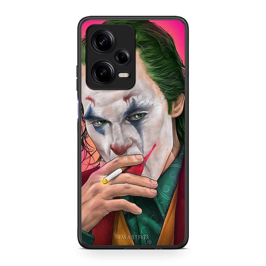 Θήκη Xiaomi Redmi Note 12 Pro 5G PopArt JokesOnU από τη Smartfits με σχέδιο στο πίσω μέρος και μαύρο περίβλημα | Xiaomi Redmi Note 12 Pro 5G PopArt JokesOnU Case with Colorful Back and Black Bezels