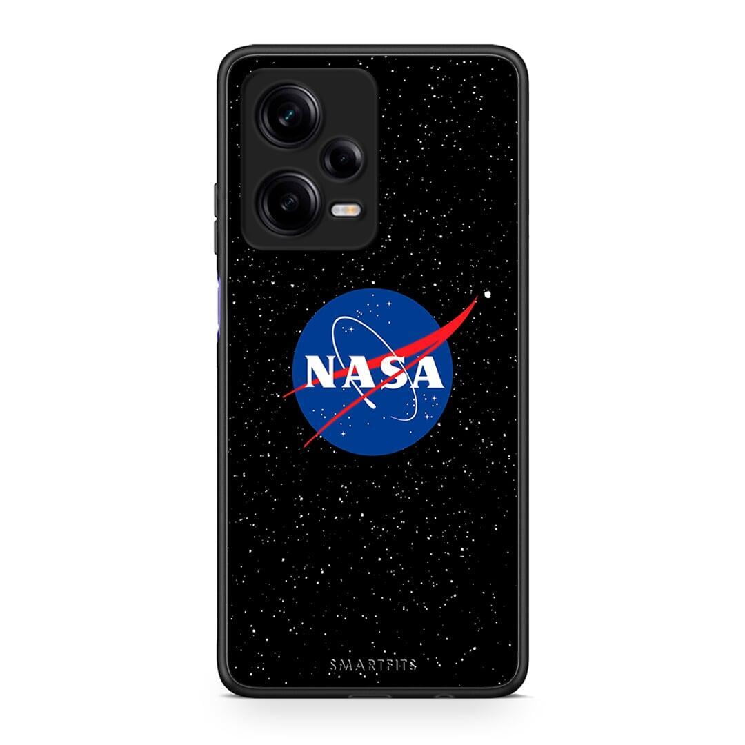 Θήκη Xiaomi Redmi Note 12 Pro 5G PopArt NASA από τη Smartfits με σχέδιο στο πίσω μέρος και μαύρο περίβλημα | Xiaomi Redmi Note 12 Pro 5G PopArt NASA Case with Colorful Back and Black Bezels