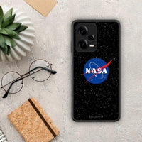 Thumbnail for Θήκη Xiaomi Redmi Note 12 Pro 5G PopArt NASA από τη Smartfits με σχέδιο στο πίσω μέρος και μαύρο περίβλημα | Xiaomi Redmi Note 12 Pro 5G PopArt NASA Case with Colorful Back and Black Bezels