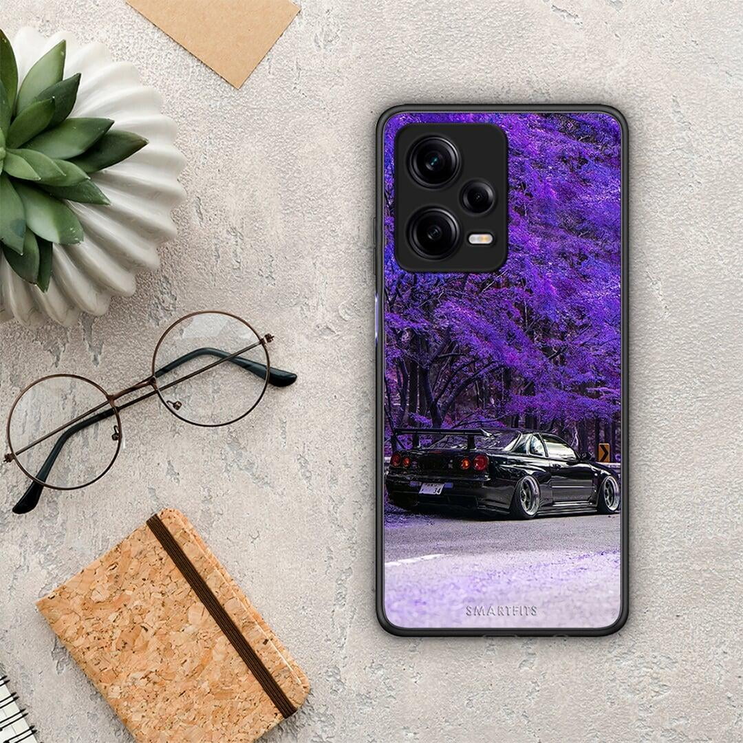 Θήκη Xiaomi Redmi Note 12 Pro 5G Super Car από τη Smartfits με σχέδιο στο πίσω μέρος και μαύρο περίβλημα | Xiaomi Redmi Note 12 Pro 5G Super Car Case with Colorful Back and Black Bezels