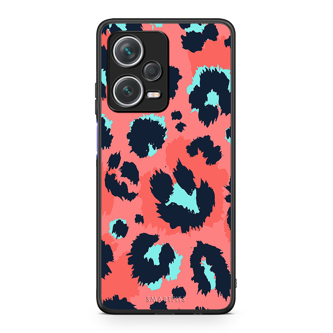 22 - Xiaomi Redmi Note 12 Pro+ / 12 Pro Discovery Pink Leopard Animal case, cover, bumper