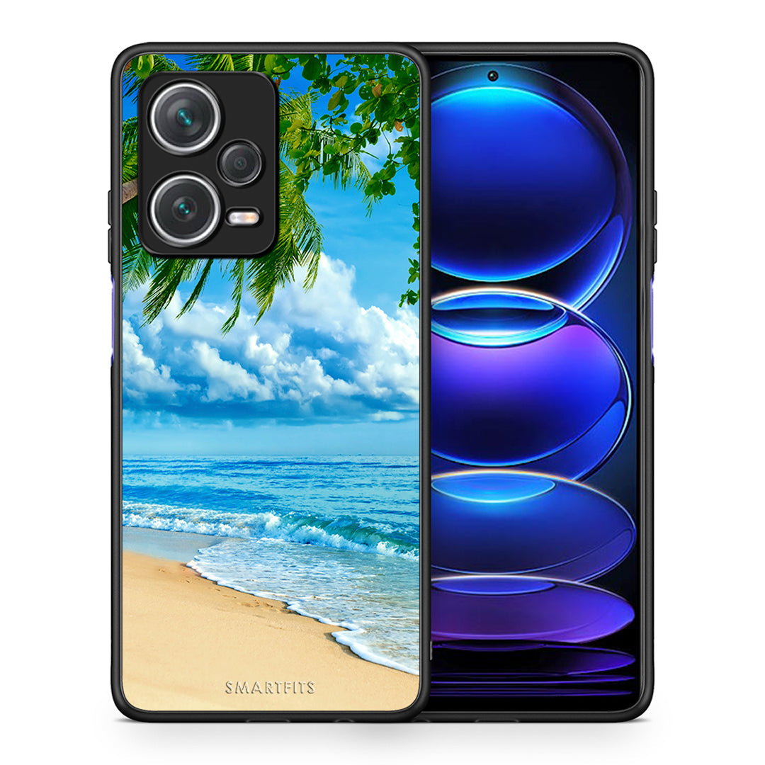 Θήκη Xiaomi Redmi Note 12 Pro+ / 12 Pro Discovery Beautiful Beach από τη Smartfits με σχέδιο στο πίσω μέρος και μαύρο περίβλημα | Xiaomi Redmi Note 12 Pro+ / 12 Pro Discovery Beautiful Beach case with colorful back and black bezels