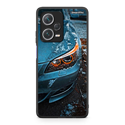 Xiaomi Redmi Note 12 Pro+ / 12 Pro Discovery Bmw E60 θήκη από τη Smartfits με σχέδιο στο πίσω μέρος και μαύρο περίβλημα | Smartphone case with colorful back and black bezels by Smartfits