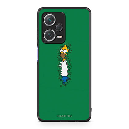 Xiaomi Redmi Note 12 Pro+ / 12 Pro Discovery Bush Man Θήκη Αγίου Βαλεντίνου από τη Smartfits με σχέδιο στο πίσω μέρος και μαύρο περίβλημα | Smartphone case with colorful back and black bezels by Smartfits