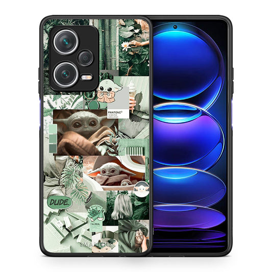 Θήκη Αγίου Βαλεντίνου Xiaomi Redmi Note 12 Pro+ / 12 Pro Discovery Collage Dude από τη Smartfits με σχέδιο στο πίσω μέρος και μαύρο περίβλημα | Xiaomi Redmi Note 12 Pro+ / 12 Pro Discovery Collage Dude case with colorful back and black bezels