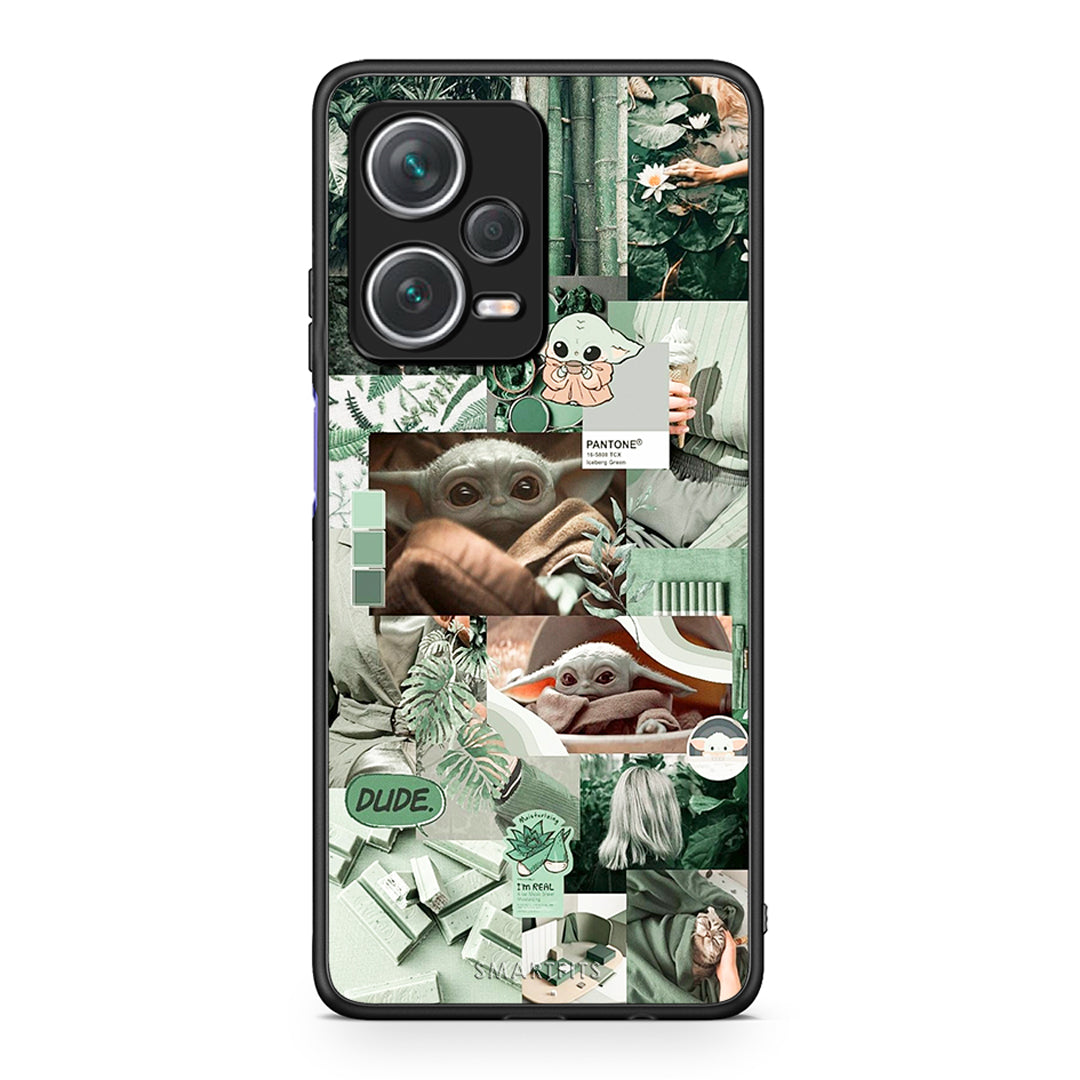 Xiaomi Redmi Note 12 Pro+ / 12 Pro Discovery Collage Dude Θήκη Αγίου Βαλεντίνου από τη Smartfits με σχέδιο στο πίσω μέρος και μαύρο περίβλημα | Smartphone case with colorful back and black bezels by Smartfits