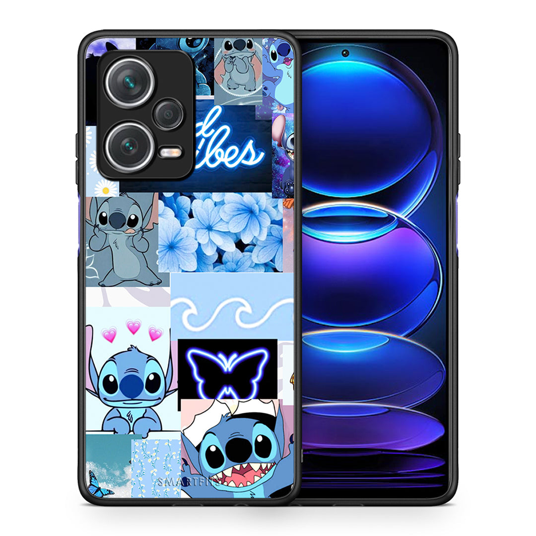 Θήκη Αγίου Βαλεντίνου Xiaomi Redmi Note 12 Pro+ / 12 Pro Discovery Collage Good Vibes από τη Smartfits με σχέδιο στο πίσω μέρος και μαύρο περίβλημα | Xiaomi Redmi Note 12 Pro+ / 12 Pro Discovery Collage Good Vibes case with colorful back and black bezels