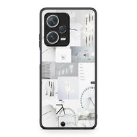 Thumbnail for Xiaomi Redmi Note 12 Pro+ / 12 Pro Discovery Collage Make Me Wonder Θήκη Αγίου Βαλεντίνου από τη Smartfits με σχέδιο στο πίσω μέρος και μαύρο περίβλημα | Smartphone case with colorful back and black bezels by Smartfits