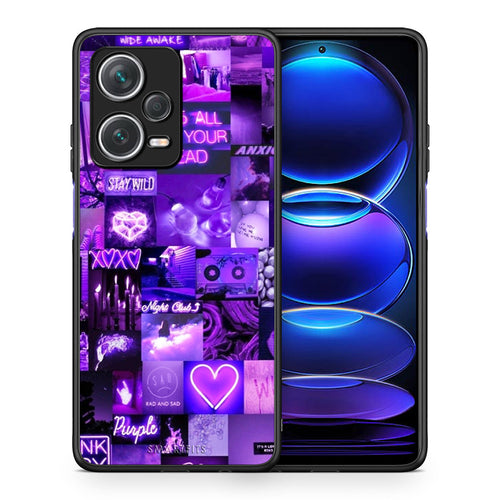 Θήκη Αγίου Βαλεντίνου Xiaomi Redmi Note 12 Pro+ / 12 Pro Discovery Collage Stay Wild από τη Smartfits με σχέδιο στο πίσω μέρος και μαύρο περίβλημα | Xiaomi Redmi Note 12 Pro+ / 12 Pro Discovery Collage Stay Wild case with colorful back and black bezels