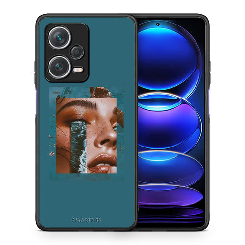 Θήκη Xiaomi Redmi Note 12 Pro+ / 12 Pro Discovery Cry An Ocean από τη Smartfits με σχέδιο στο πίσω μέρος και μαύρο περίβλημα | Xiaomi Redmi Note 12 Pro+ / 12 Pro Discovery Cry An Ocean case with colorful back and black bezels