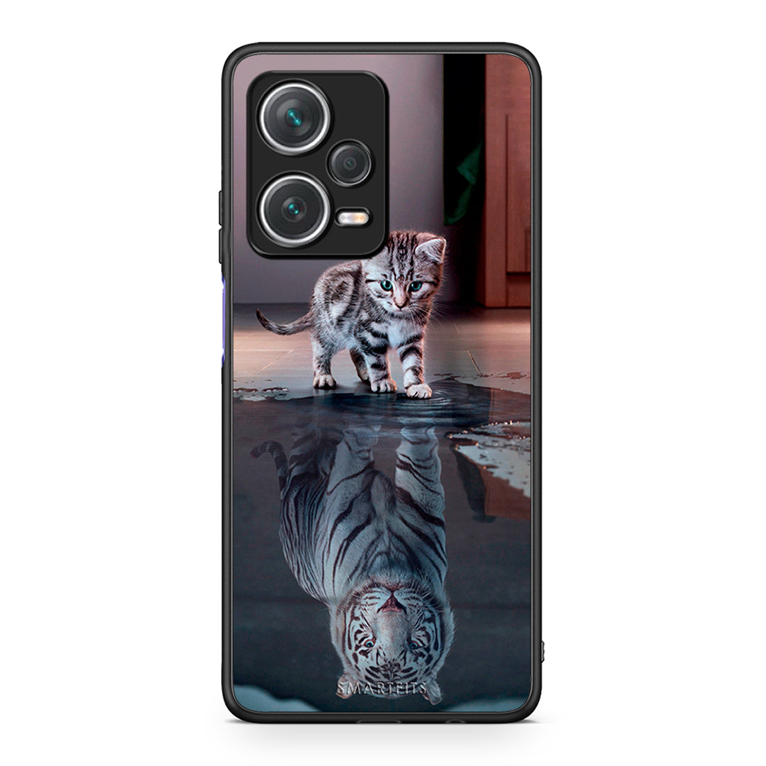 4 - Xiaomi Redmi Note 12 Pro+ / 12 Pro Discovery Tiger Cute case, cover, bumper