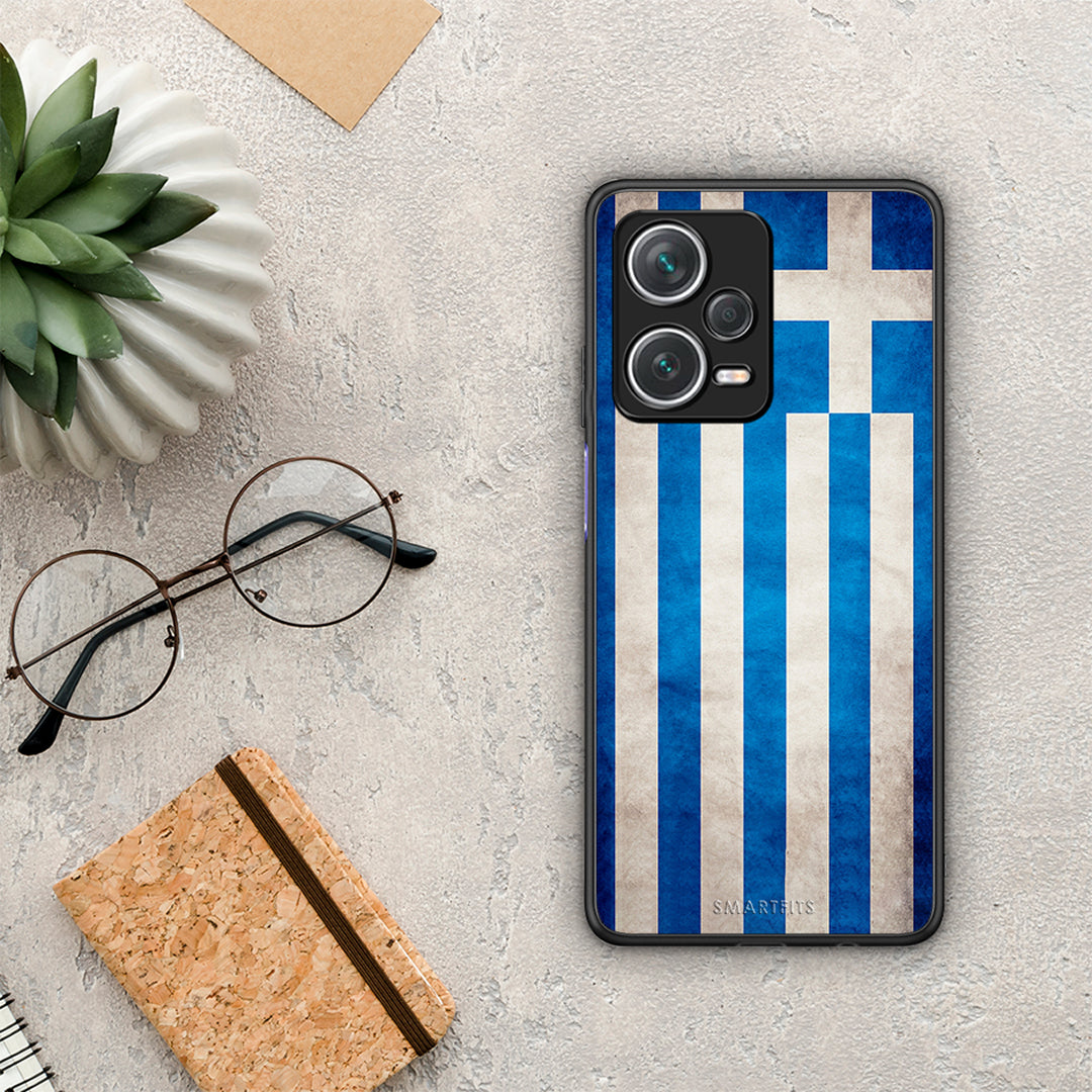 Flag Greek - Xiaomi Redmi Note 12 Pro+ / 12 Pro Discovery θήκη