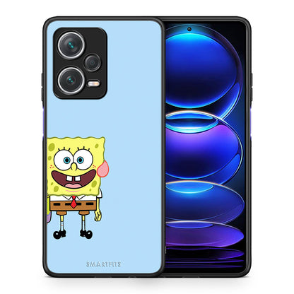 Θήκη Xiaomi Redmi Note 12 Pro+ / 12 Pro Discovery Friends Bob από τη Smartfits με σχέδιο στο πίσω μέρος και μαύρο περίβλημα | Xiaomi Redmi Note 12 Pro+ / 12 Pro Discovery Friends Bob case with colorful back and black bezels