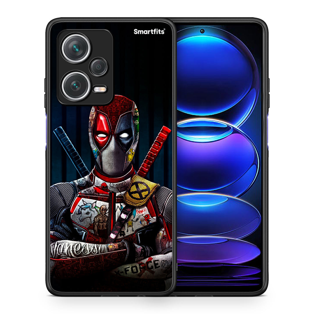 Θήκη Xiaomi Redmi Note 12 Pro+ / 12 Pro Discovery Funny Guy από τη Smartfits με σχέδιο στο πίσω μέρος και μαύρο περίβλημα | Xiaomi Redmi Note 12 Pro+ / 12 Pro Discovery Funny Guy case with colorful back and black bezels