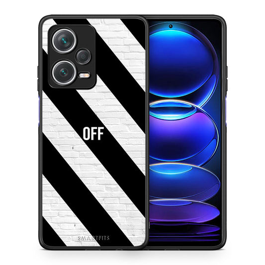 Θήκη Xiaomi Redmi Note 12 Pro+ / 12 Pro Discovery Get Off από τη Smartfits με σχέδιο στο πίσω μέρος και μαύρο περίβλημα | Xiaomi Redmi Note 12 Pro+ / 12 Pro Discovery Get Off case with colorful back and black bezels