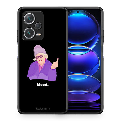 Θήκη Xiaomi Redmi Note 12 Pro+ / 12 Pro Discovery Grandma Mood Black από τη Smartfits με σχέδιο στο πίσω μέρος και μαύρο περίβλημα | Xiaomi Redmi Note 12 Pro+ / 12 Pro Discovery Grandma Mood Black case with colorful back and black bezels