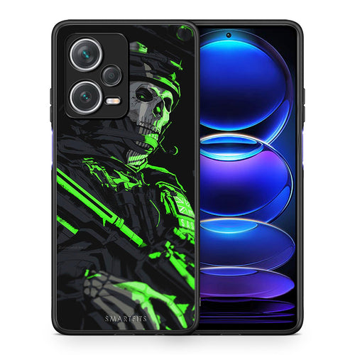 Θήκη Αγίου Βαλεντίνου Xiaomi Redmi Note 12 Pro+ / 12 Pro Discovery Green Soldier από τη Smartfits με σχέδιο στο πίσω μέρος και μαύρο περίβλημα | Xiaomi Redmi Note 12 Pro+ / 12 Pro Discovery Green Soldier case with colorful back and black bezels
