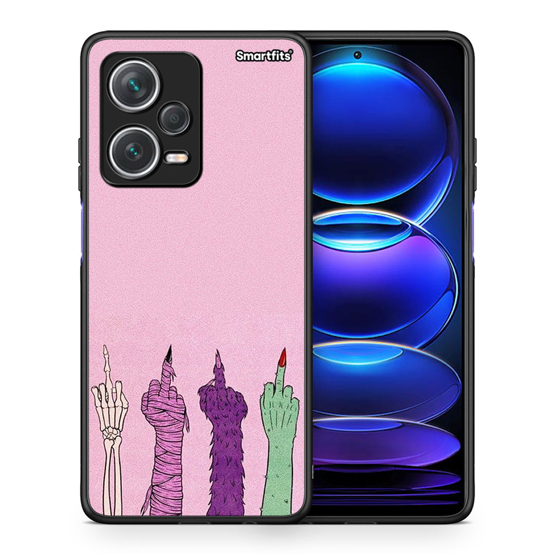Θήκη Xiaomi Redmi Note 12 Pro+ / 12 Pro Discovery Halloween Be A Lady από τη Smartfits με σχέδιο στο πίσω μέρος και μαύρο περίβλημα | Xiaomi Redmi Note 12 Pro+ / 12 Pro Discovery Halloween Be A Lady case with colorful back and black bezels