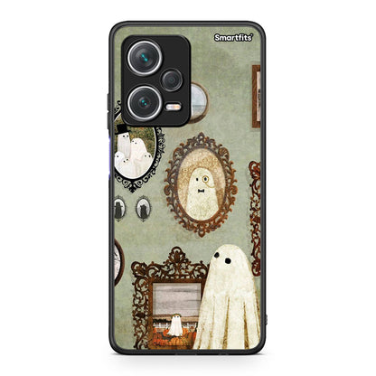 Xiaomi Redmi Note 12 Pro+ / 12 Pro Discovery Halloween Ghost Season θήκη από τη Smartfits με σχέδιο στο πίσω μέρος και μαύρο περίβλημα | Smartphone case with colorful back and black bezels by Smartfits