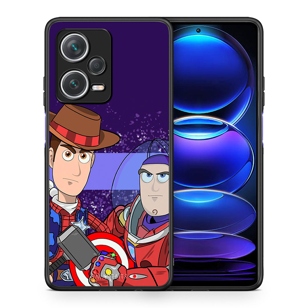 Θήκη Xiaomi Redmi Note 12 Pro+ / 12 Pro Discovery Infinity Story από τη Smartfits με σχέδιο στο πίσω μέρος και μαύρο περίβλημα | Xiaomi Redmi Note 12 Pro+ / 12 Pro Discovery Infinity Story case with colorful back and black bezels