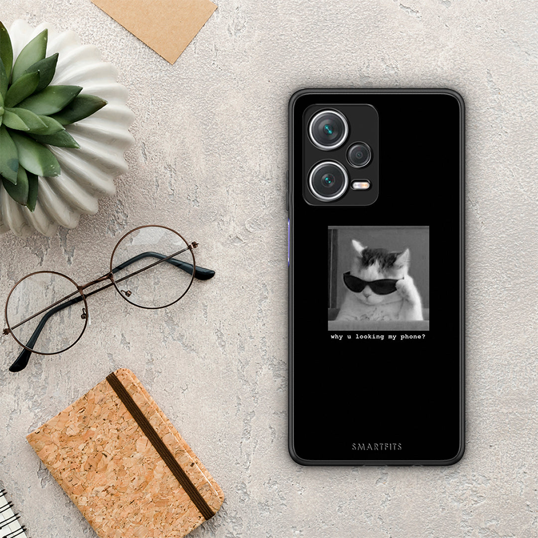 Meme Cat - Xiaomi Redmi Note 12 Pro+ / 12 Pro Discovery θήκη