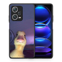 Thumbnail for Θήκη Xiaomi Redmi Note 12 Pro+ / 12 Pro Discovery Meme Duck από τη Smartfits με σχέδιο στο πίσω μέρος και μαύρο περίβλημα | Xiaomi Redmi Note 12 Pro+ / 12 Pro Discovery Meme Duck case with colorful back and black bezels