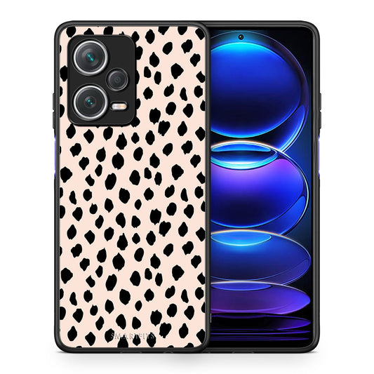 Θήκη Xiaomi Redmi Note 12 Pro+ / 12 Pro Discovery New Polka Dots από τη Smartfits με σχέδιο στο πίσω μέρος και μαύρο περίβλημα | Xiaomi Redmi Note 12 Pro+ / 12 Pro Discovery New Polka Dots case with colorful back and black bezels