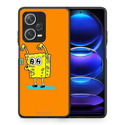 Θήκη Αγίου Βαλεντίνου Xiaomi Redmi Note 12 Pro+ / 12 Pro Discovery No Money 2 από τη Smartfits με σχέδιο στο πίσω μέρος και μαύρο περίβλημα | Xiaomi Redmi Note 12 Pro+ / 12 Pro Discovery No Money 2 case with colorful back and black bezels