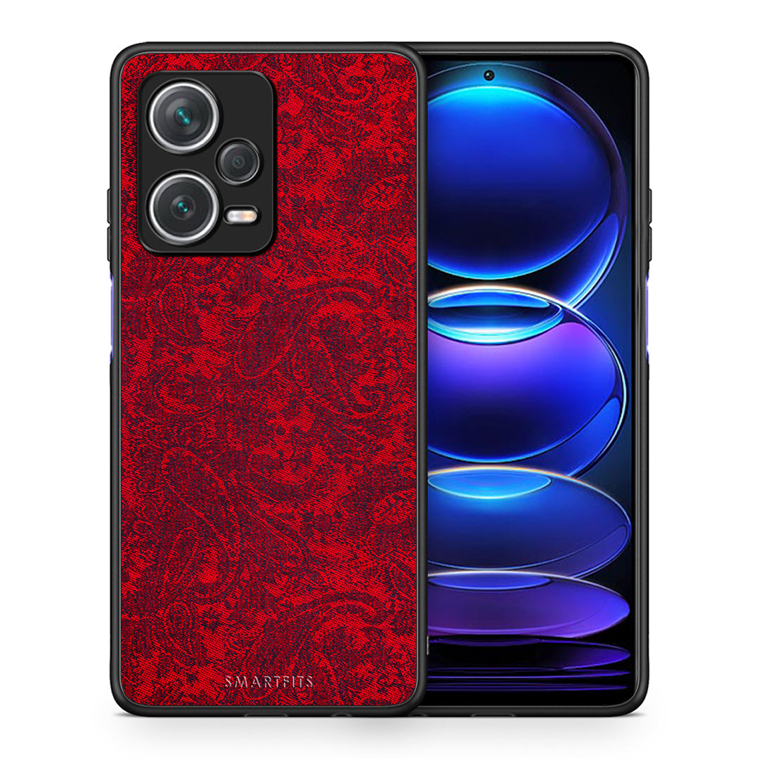Θήκη Xiaomi Redmi Note 12 Pro+ / 12 Pro Discovery Paisley Cashmere από τη Smartfits με σχέδιο στο πίσω μέρος και μαύρο περίβλημα | Xiaomi Redmi Note 12 Pro+ / 12 Pro Discovery Paisley Cashmere case with colorful back and black bezels
