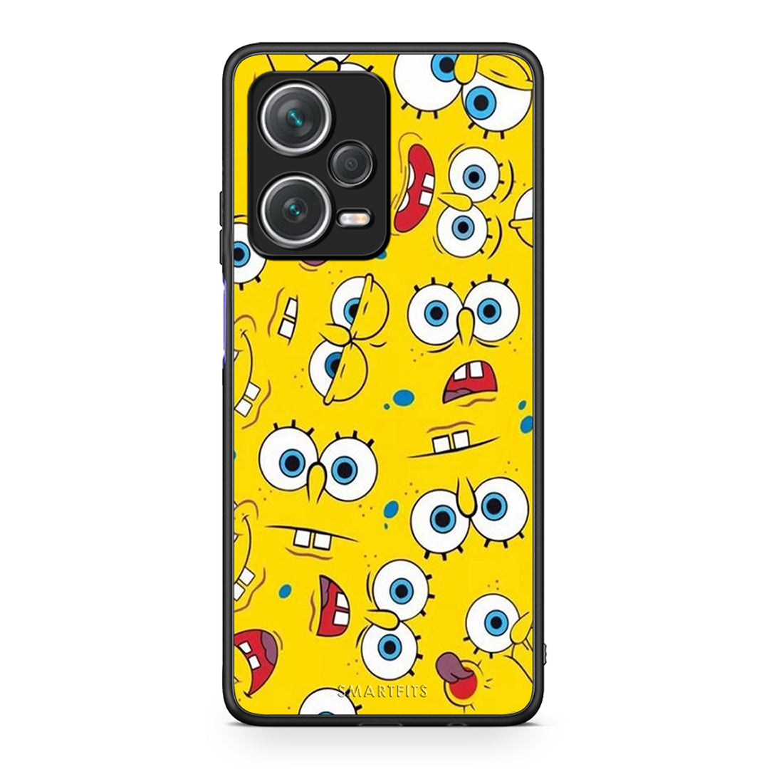 4 - Xiaomi Redmi Note 12 Pro+ / 12 Pro Discovery Sponge PopArt case, cover, bumper