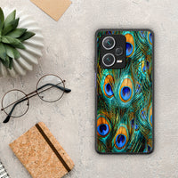 Thumbnail for Real Peacock Feathers - Xiaomi Redmi Note 12 Pro+ / 12 Pro Discovery θήκη