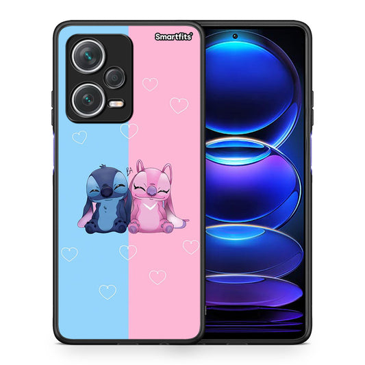 Θήκη Xiaomi Redmi Note 12 Pro+ / 12 Pro Discovery Stitch And Angel από τη Smartfits με σχέδιο στο πίσω μέρος και μαύρο περίβλημα | Xiaomi Redmi Note 12 Pro+ / 12 Pro Discovery Stitch And Angel case with colorful back and black bezels