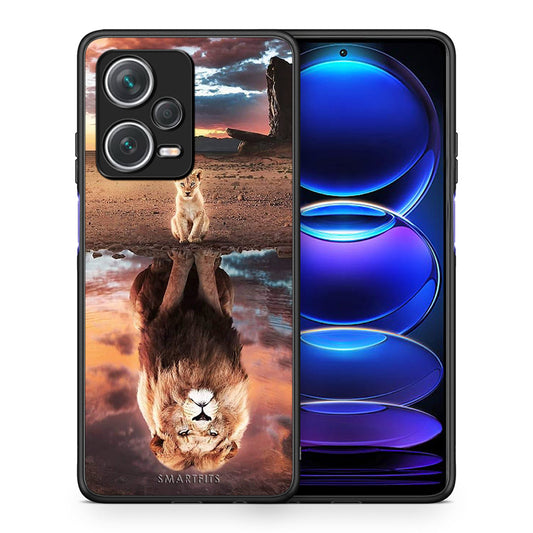 Θήκη Αγίου Βαλεντίνου Xiaomi Redmi Note 12 Pro+ / 12 Pro Discovery Sunset Dreams από τη Smartfits με σχέδιο στο πίσω μέρος και μαύρο περίβλημα | Xiaomi Redmi Note 12 Pro+ / 12 Pro Discovery Sunset Dreams case with colorful back and black bezels