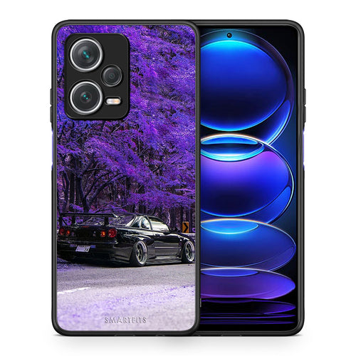 Θήκη Αγίου Βαλεντίνου Xiaomi Redmi Note 12 Pro+ / 12 Pro Discovery Super Car από τη Smartfits με σχέδιο στο πίσω μέρος και μαύρο περίβλημα | Xiaomi Redmi Note 12 Pro+ / 12 Pro Discovery Super Car case with colorful back and black bezels