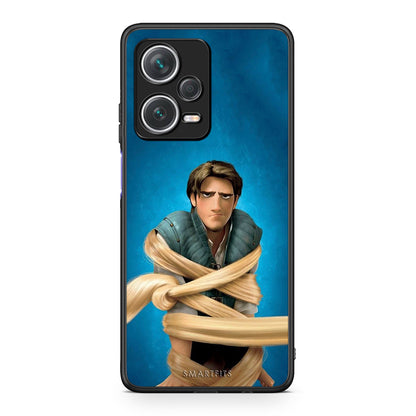 Xiaomi Redmi Note 12 Pro+ / 12 Pro Discovery Tangled 1 Θήκη Αγίου Βαλεντίνου από τη Smartfits με σχέδιο στο πίσω μέρος και μαύρο περίβλημα | Smartphone case with colorful back and black bezels by Smartfits