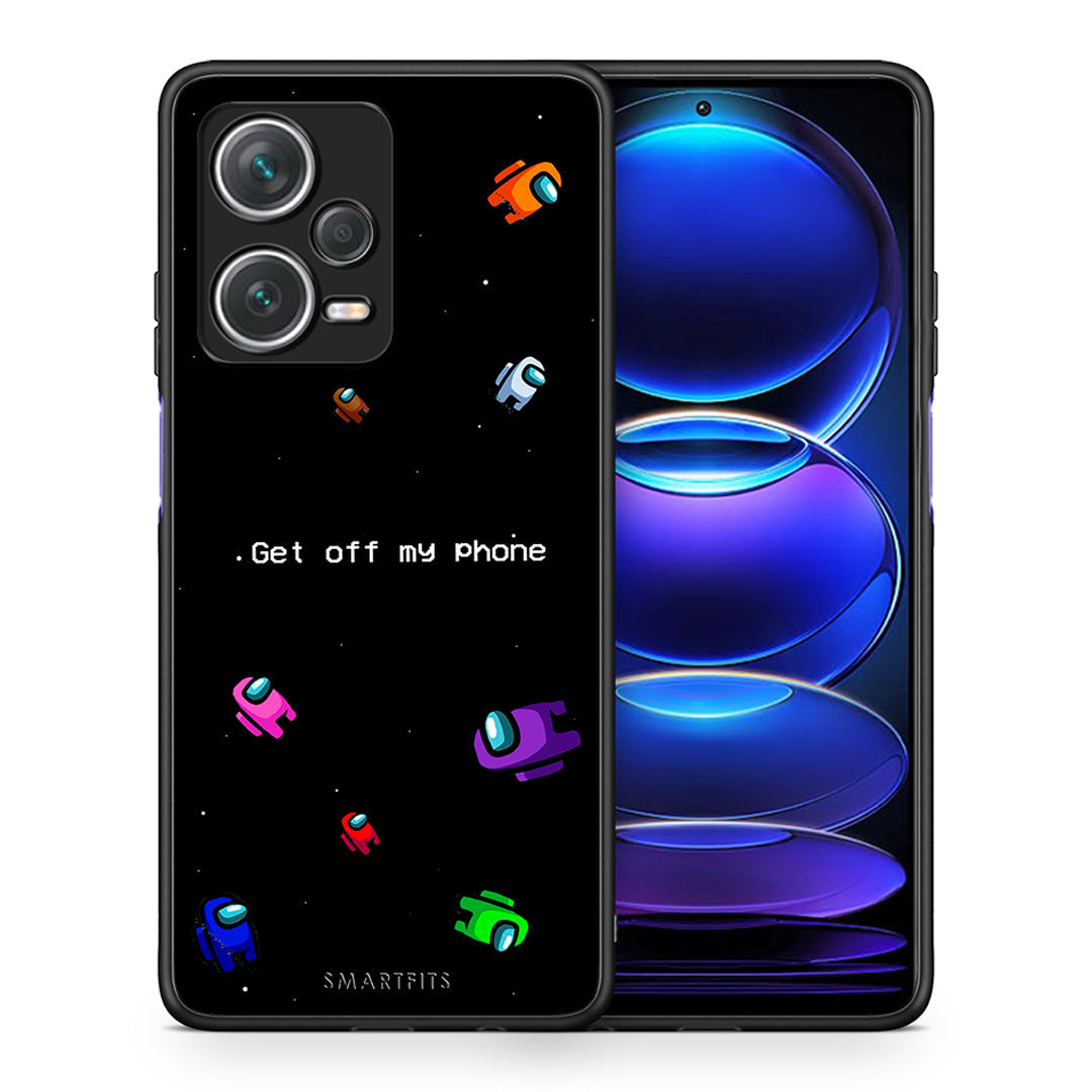 Θήκη Xiaomi Redmi Note 12 Pro+ / 12 Pro Discovery AFK Text από τη Smartfits με σχέδιο στο πίσω μέρος και μαύρο περίβλημα | Xiaomi Redmi Note 12 Pro+ / 12 Pro Discovery AFK Text case with colorful back and black bezels