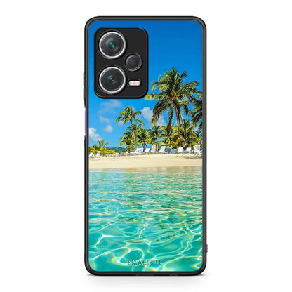 Xiaomi Redmi Note 12 Pro+ / 12 Pro Discovery Tropical Vibes Θήκη από τη Smartfits με σχέδιο στο πίσω μέρος και μαύρο περίβλημα | Smartphone case with colorful back and black bezels by Smartfits