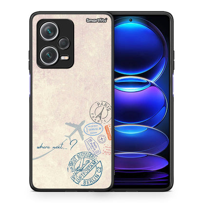 Θήκη Xiaomi Redmi Note 12 Pro+ / 12 Pro Discovery Where Next από τη Smartfits με σχέδιο στο πίσω μέρος και μαύρο περίβλημα | Xiaomi Redmi Note 12 Pro+ / 12 Pro Discovery Where Next case with colorful back and black bezels