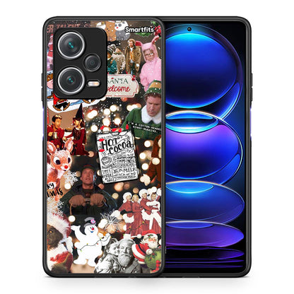 Θήκη Xiaomi Redmi Note 12 Pro+ / 12 Pro Discovery Xmas Movies από τη Smartfits με σχέδιο στο πίσω μέρος και μαύρο περίβλημα | Xiaomi Redmi Note 12 Pro+ / 12 Pro Discovery Xmas Movies case with colorful back and black bezels