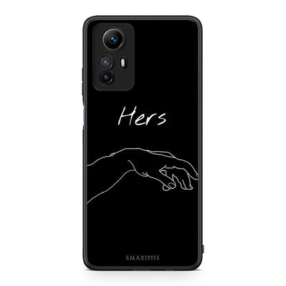 Θήκη Xiaomi Redmi Note 12S / Redmi K60 Pro Aesthetic Love 1 από τη Smartfits με σχέδιο στο πίσω μέρος και μαύρο περίβλημα | Xiaomi Redmi Note 12S / Redmi K60 Pro Aesthetic Love 1 Case with Colorful Back and Black Bezels