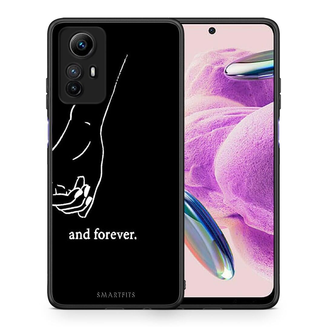 Θήκη Xiaomi Redmi Note 12S / Redmi K60 Pro Always & Forever 2 από τη Smartfits με σχέδιο στο πίσω μέρος και μαύρο περίβλημα | Xiaomi Redmi Note 12S / Redmi K60 Pro Always & Forever 2 Case with Colorful Back and Black Bezels
