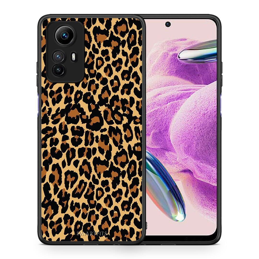 Θήκη Xiaomi Redmi Note 12S / Redmi K60 Pro Animal Leopard από τη Smartfits με σχέδιο στο πίσω μέρος και μαύρο περίβλημα | Xiaomi Redmi Note 12S / Redmi K60 Pro Animal Leopard Case with Colorful Back and Black Bezels